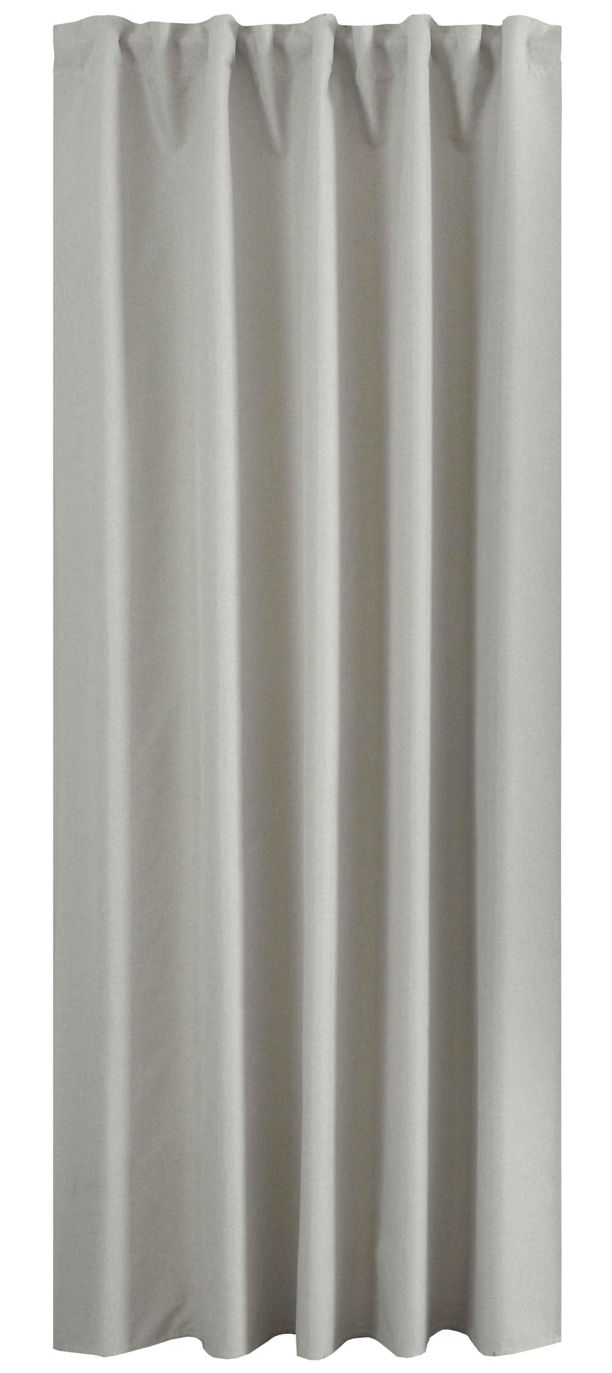 VORHANG BOSTON DARK HxB 175x140 cm Creme - Creme, Textil (140/175cm) - Gardinenbox