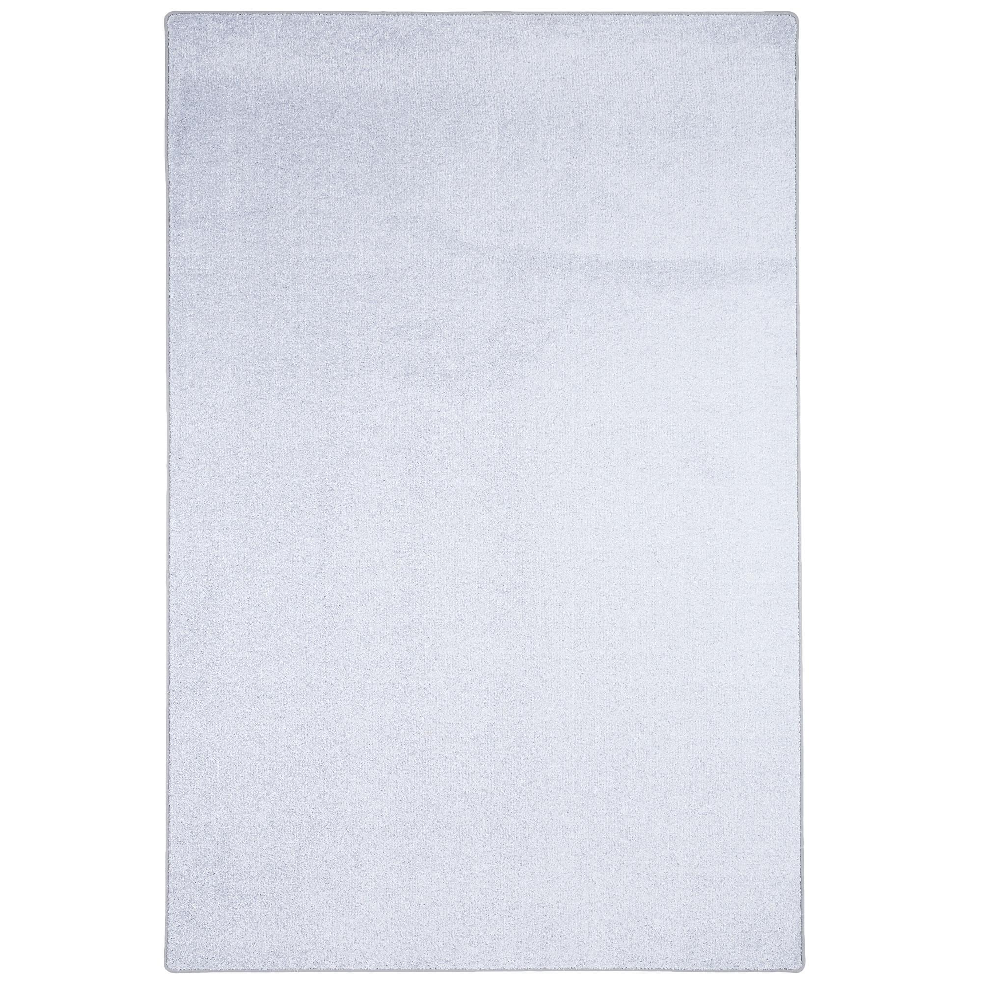 LUXUS SOFT VELOURS TEPPICH SHINE - Silberfarben, Textil (100/100cm) - Snapstyle