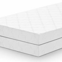 FEDERKERNMATRATZE H3 Komfort 90x190 - Weiß, Textil (90/190cm) - Schlaftroll