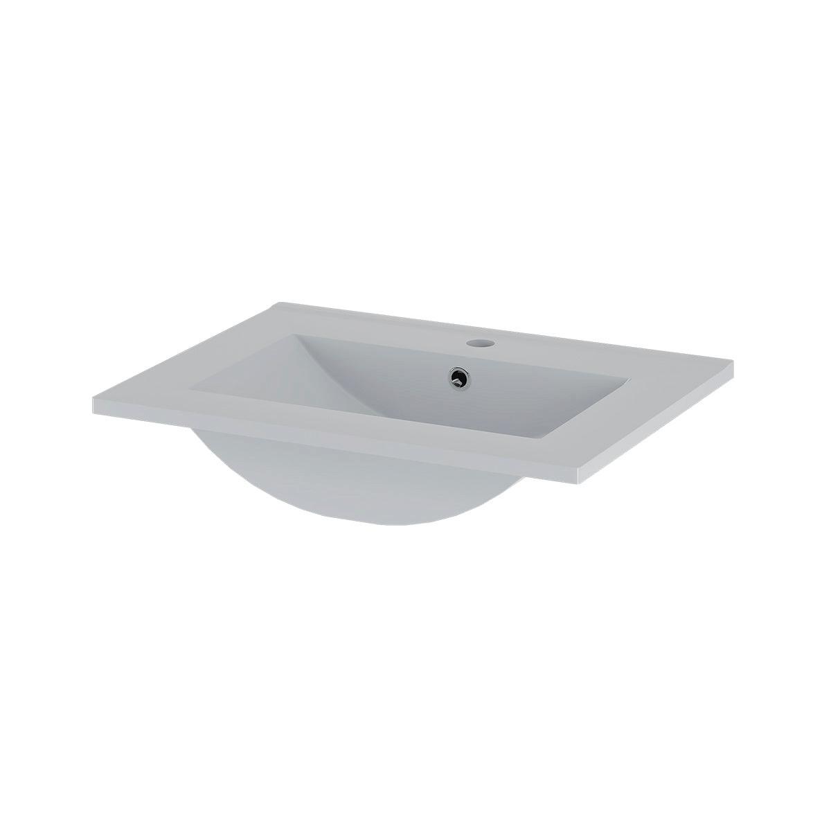 WASCHTISCH 60cm Astrid Holz - Braun, Holzwerkstoff (60/50/45.8cm) - Petits-meubles