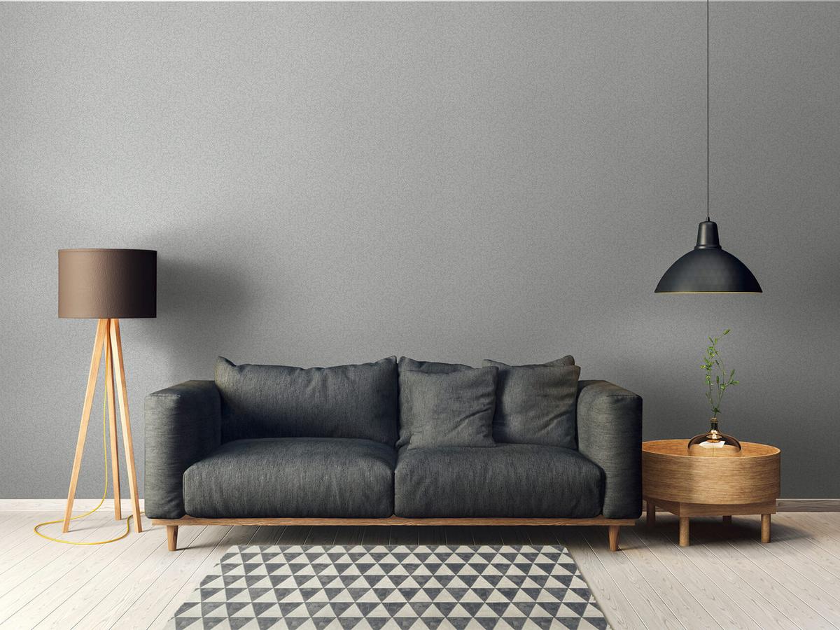 VLIESTAPETE Grau 53/1005 cm - Grau, Kunststoff/Textil (53/1cm) - KUNSTLOFT