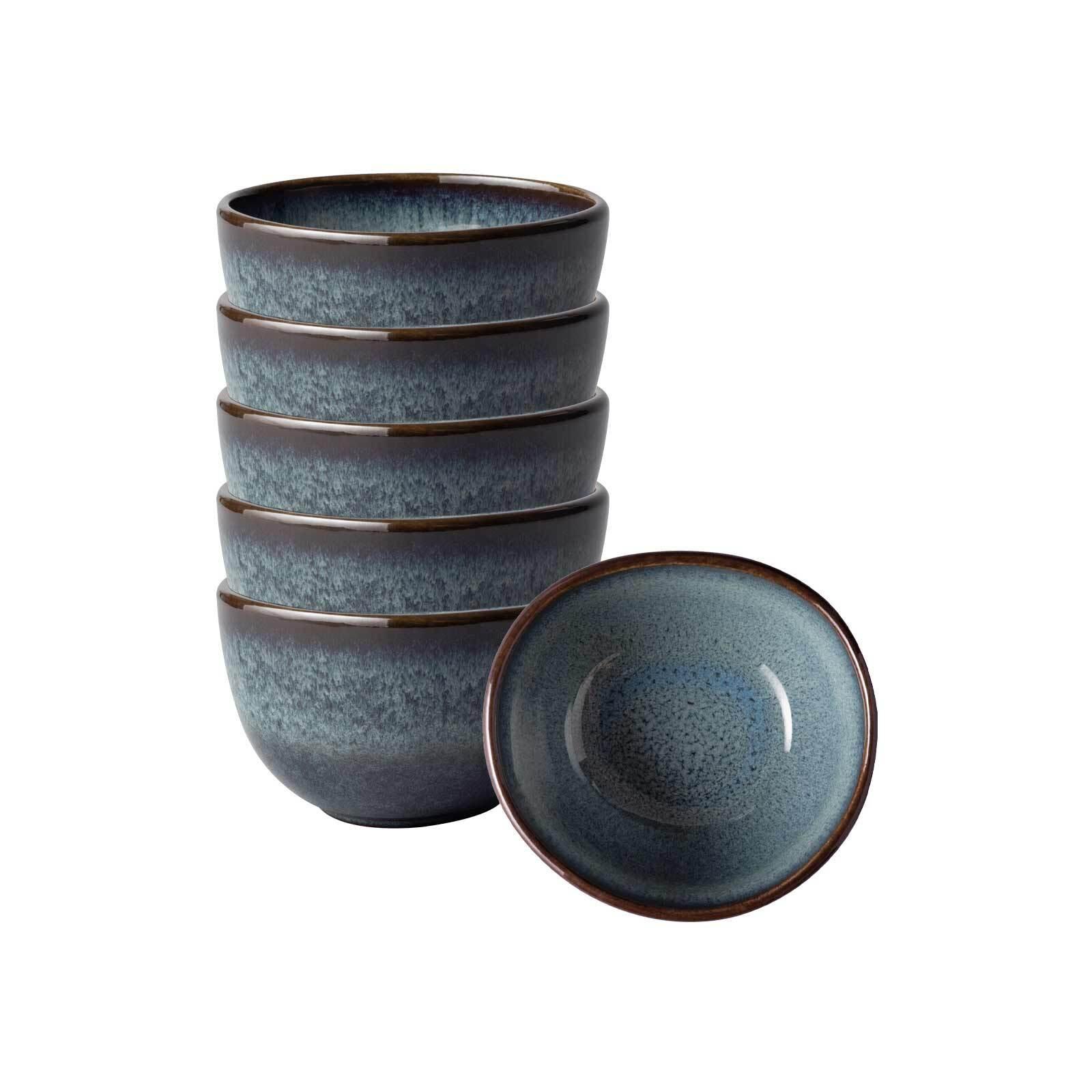DIPSCHÄLCHEN Lave Gris 10 x 9 cm 6er Set - Grau, Keramik (9.9cm) - like.Villeroy & Boch