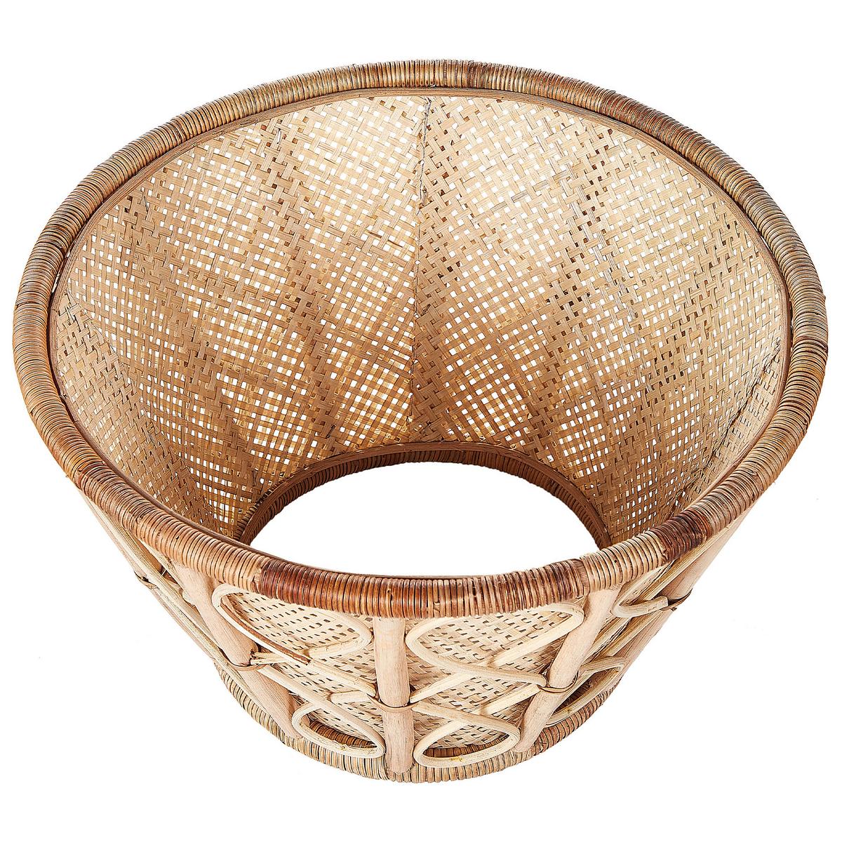 WEIHNACHTSBAUMKRAGEN 30 cm Naturfarben Avent - Naturfarben, Naturmaterialien (30cm) - Beliani