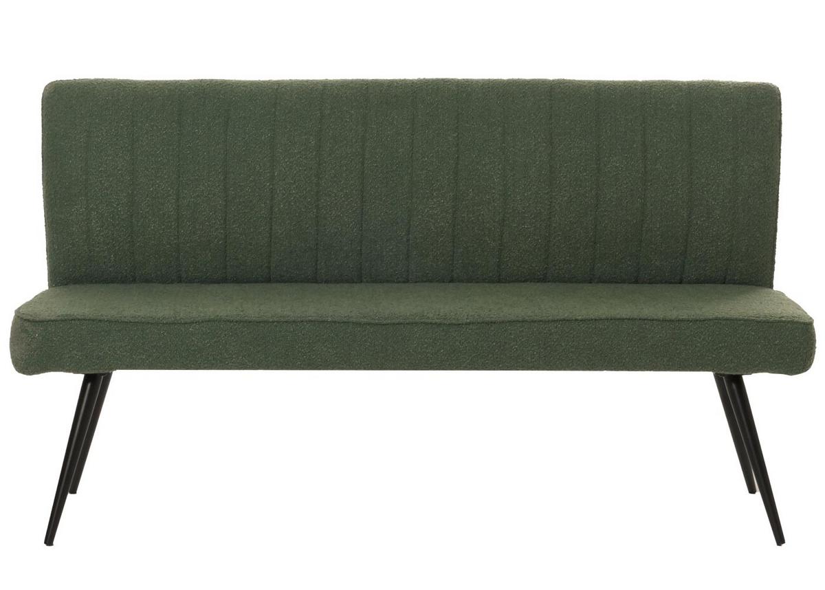 SITZBANK Grün - Dunkelgrau/Grün, Textil (160/90/60cm) - MCW