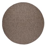 OUTDOORTEPPICH Taupe Ø 200 cm - Taupe, Kunststoff (200/200cm) - TT Home