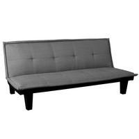 3ER-SOFA Grau - Grau, Textil (170/75/85cm) - MCW