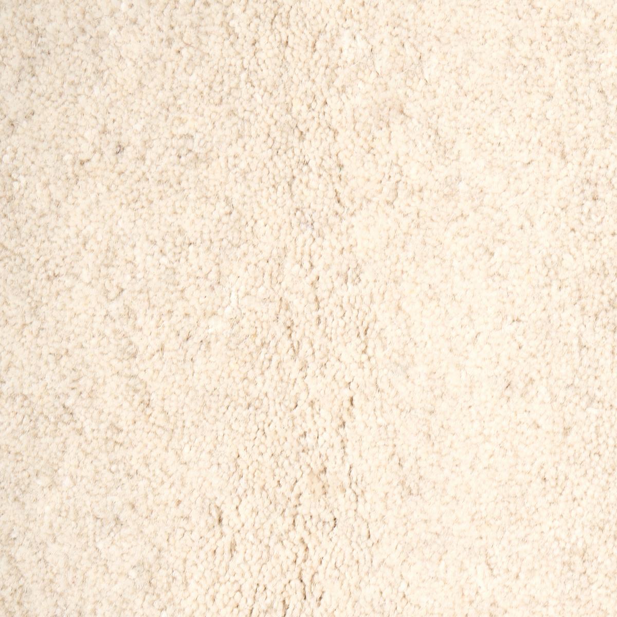 TEPPICH Cremeweiß 140 cm Wolle Vasco - Creme, Textil (140/140cm) - Beliani