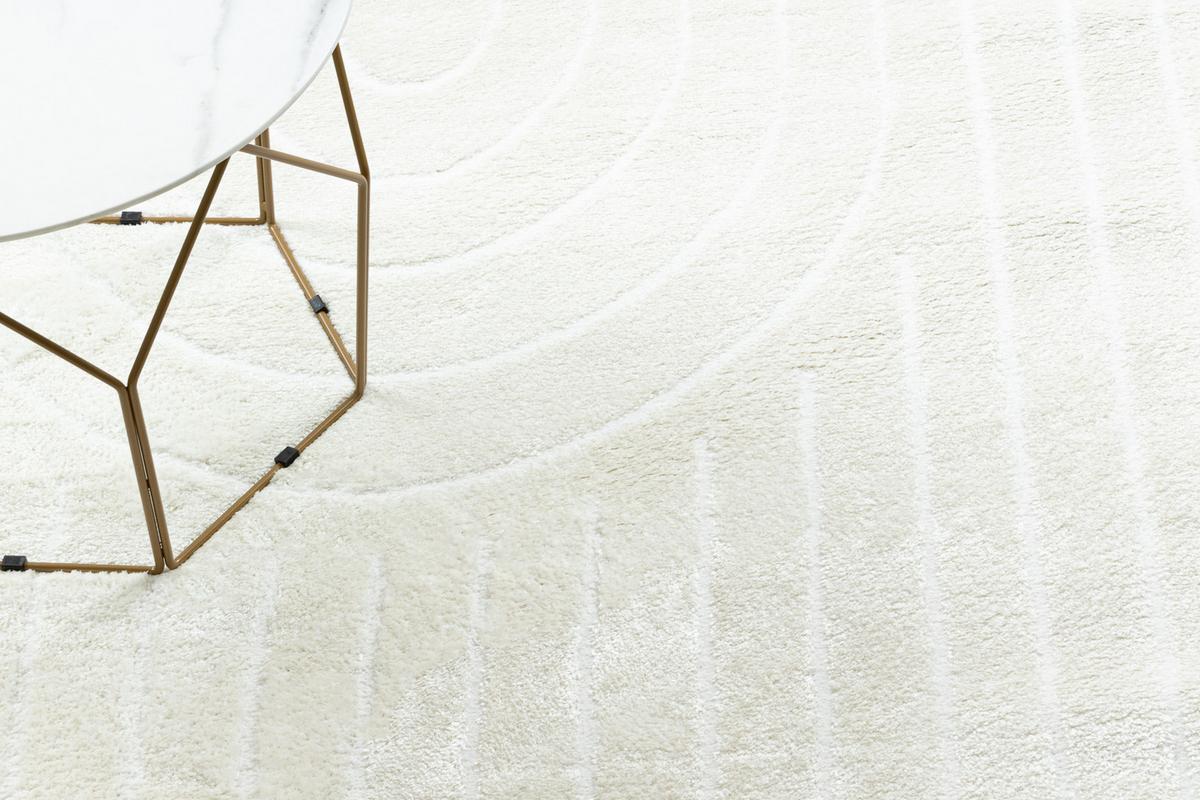TEPPICH Mode 120/170 cm - Creme, Textil (120/170cm) - rugsX