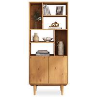 WOHNZIMMERSCHRANK SIMONA Eiche - Eichefarben, Holz (80/188/37cm) - IDIMEX