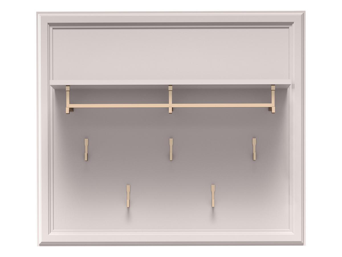 KLEIDERHAKENBRETTER Windsor W-22 - Kaschmir, Holzwerkstoff (100/92/25cm) - MIRJAN24