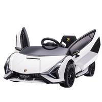KINDERFAHRZEUG SUV-Auto-Spielzeug mit Fernbedienung Musik Weiß - Weiß, Metall (108/62/40cm) - HOMCOM