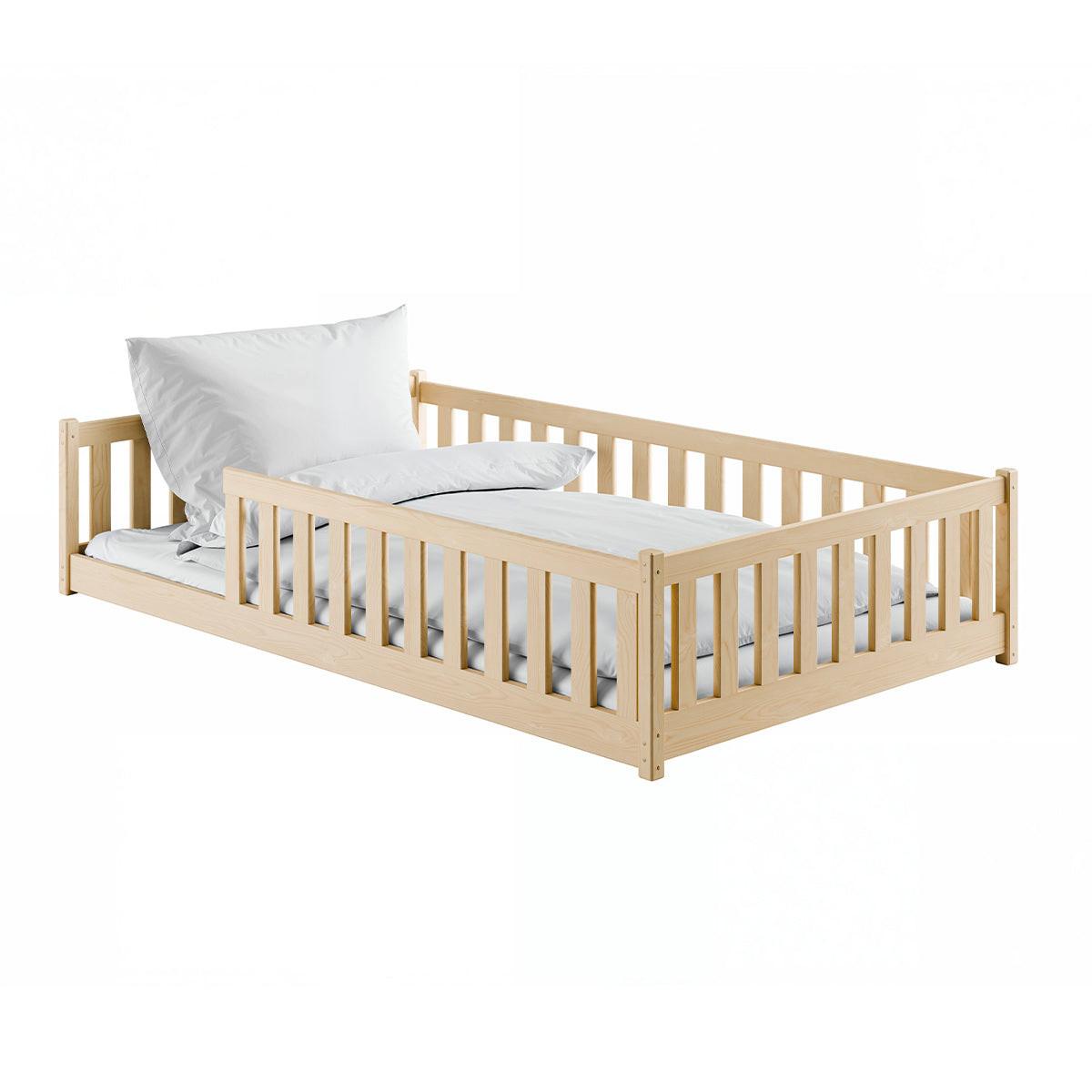 BETT 120/200 Maya Holz - Braun, Holz (120/200cm) - Petits-meubles