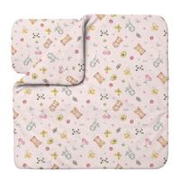 BABY Bambus-Bettwäsche Candycute - Rosa, Textil (75/75cm) - waldin