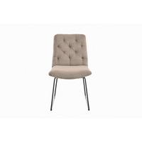 ESSZIMMERSTUHL NEW CHARME Taupe Cord (1er-Set) - Taupe, Textil (52/87/66cm) - KAWOLA