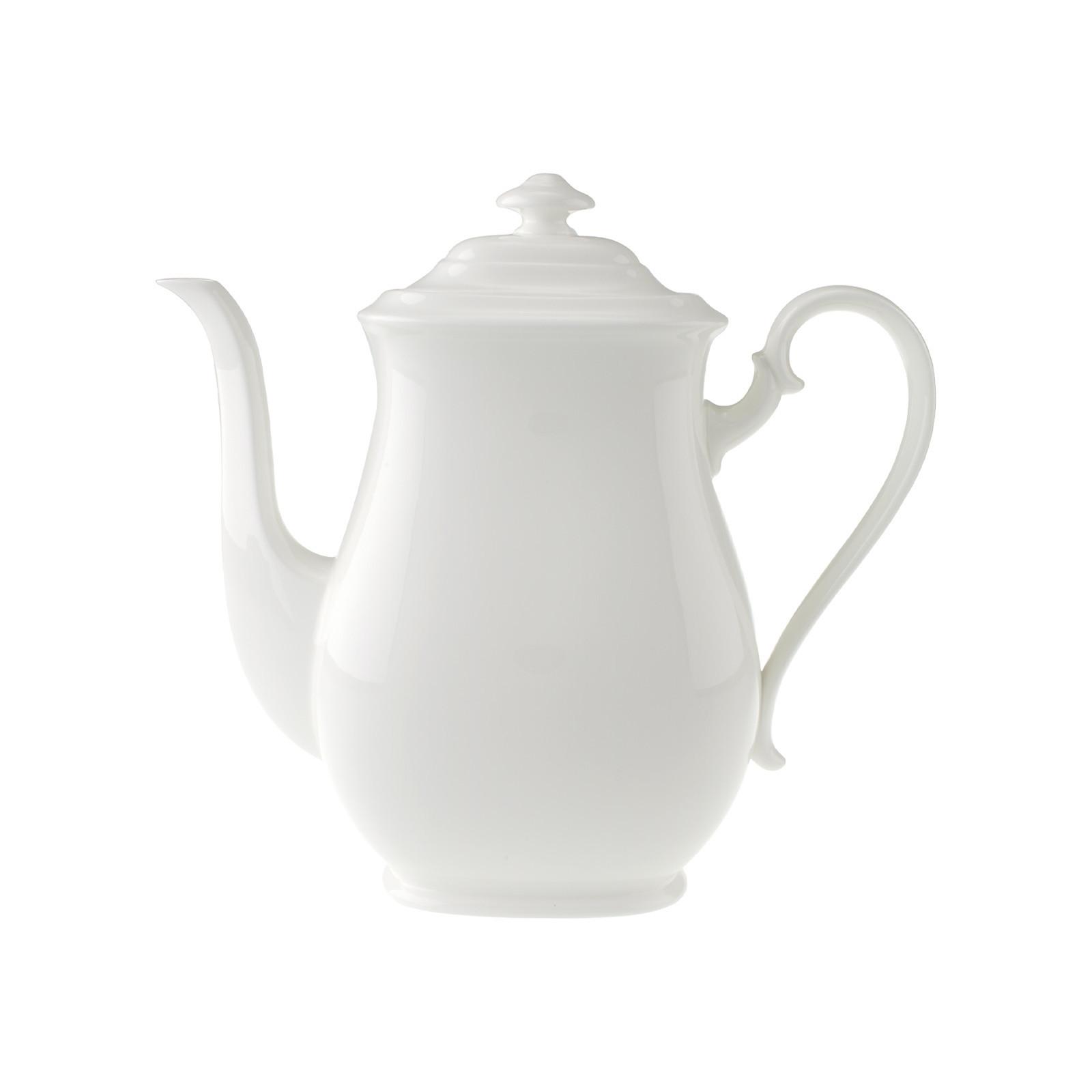 KAFFEEKANNE Royal weiß 1,1 Liter - Weiß, Keramik (0.001L) - Villeroy & Boch