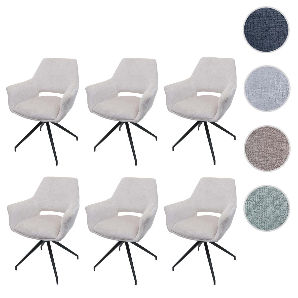 ESSZIMMERSTUHL Cremeweiß - Creme/Weiß, Textil (65/86/60cm) - MCW