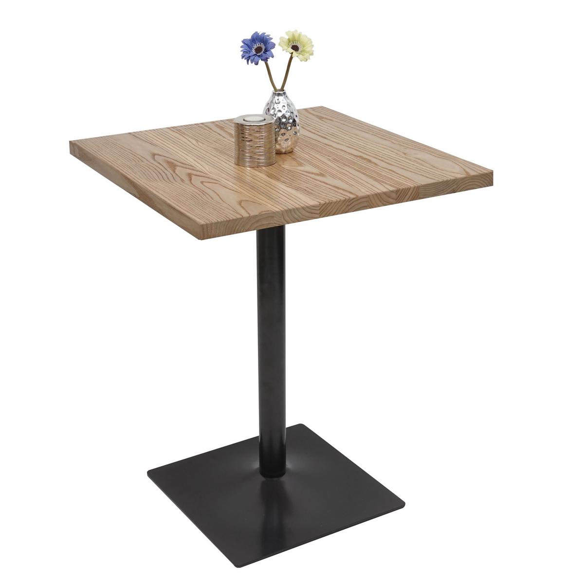 BISTROTISCH eckig Braun - Braun, Holz (60/60/76cm) - MCW