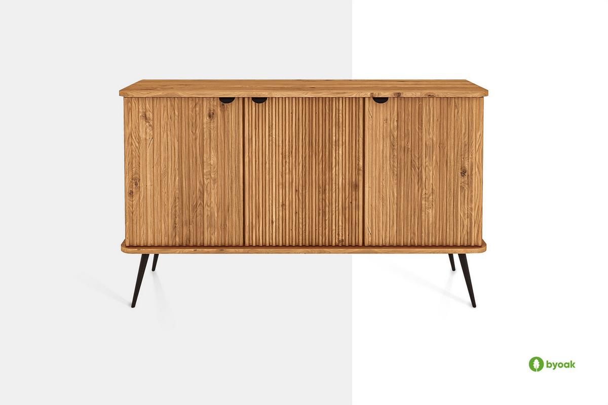 KOMMODE LINA Kernbuche - Kernbuche, Holz (144/87/46cm) - byoak