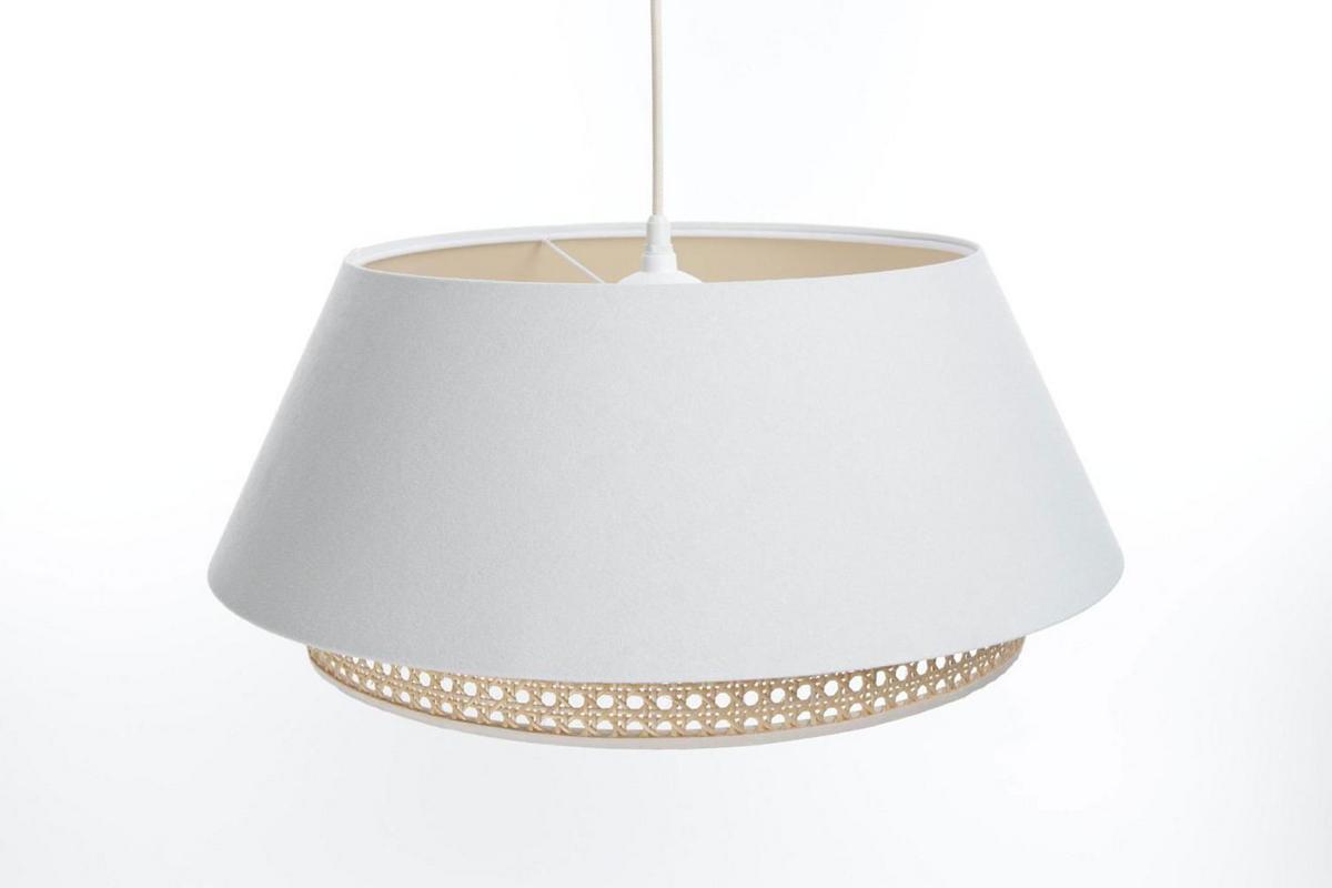 HÄNGELEUCHTE Weiß 50/23 cm - Weiß, Kunststoff (50/1.3/23cm) - ONZENO