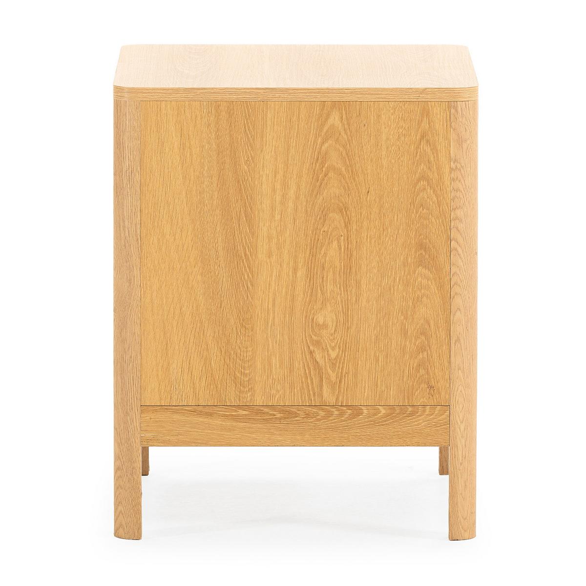 NACHTTISCH Nassau 2 schubladen Eichenfarbe - Honigeiche, Holzwerkstoff (45/50/40cm) - VS Venta-stock