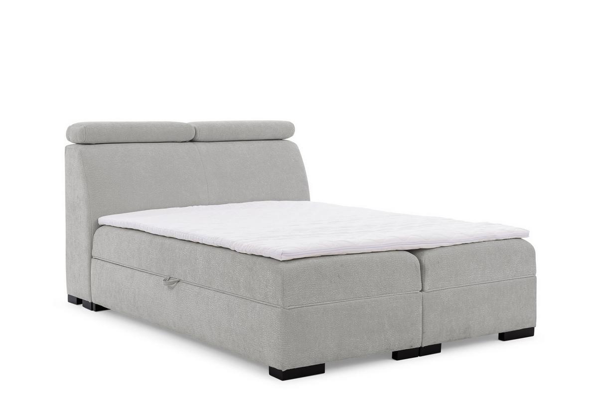 BOXBETT Nestor Dress Me Set.1 - Hellgrau, Holzwerkstoff/Textil (140/200cm) - Fun Möbel
