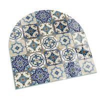 GLASPLATTE für Kamin 100x100 cm - Blau, Glas (100/100/0.4cm) - TULUP