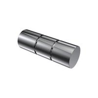 ENDSTÜCKE FÜR GARDINENSTANGEN 20 mm Ø, Elanto Chrom, Packung 2 Stück - Chromfarben, Metall (6.4/2.4/2.4cm) - INTERDECO