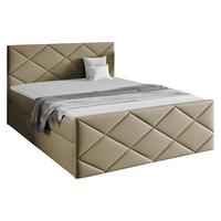 BOXBETT Herkules - H3 - Kaschmir, Holz (160/200cm) - MIRJAN24