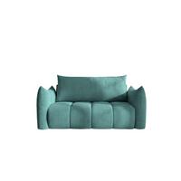 SOFA 2er-sitzer Ontario Mit Liegefunktion - Türkis, Holzwerkstoff/Textil (162/86/101cm) - Fun Möbel