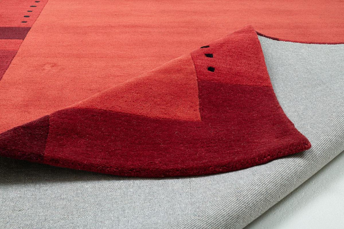 HANDTUFTTEPPICH Royal Ganges 200x200 cm - Silberfarben, Textil (200/200cm) - THEKO