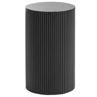 BEISTELLTISCH Schwarz Claire - Schwarz, Holzwerkstoff (27/27/50cm) - Beliani