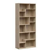 BÜCHERREGAL Edwin Holz - Hellbraun, Holzwerkstoff (87.5/197/33.5cm) - Petits-meubles