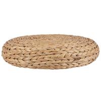 POUF Wasserhyazinthe Beige Wahoo - Naturfarben, Holz (40/10/40cm) - Beliani