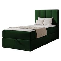 BOXBETT Rebos Single - H3 - Grün, Holz/Textil (80/200cm) - MIRJAN24