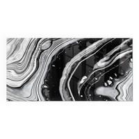 GLASPLATTE für Kamin 100x50 cm - Multicolor, Glas (100/50/0.4cm) - TULUP