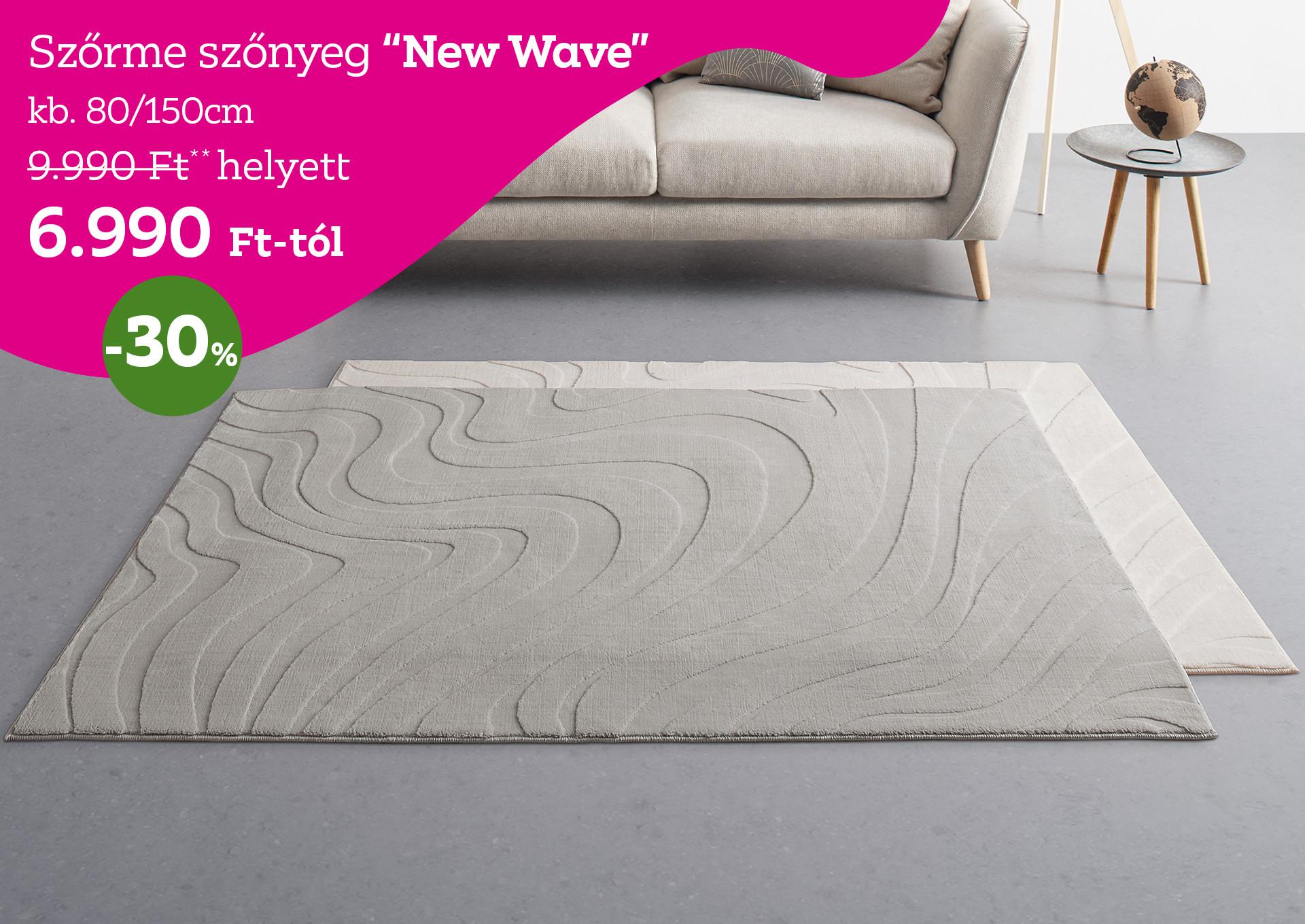 Műszőrme NEW WAVE 9990 Forint helyett 6990 Forint, kedvezmény mértéke 30%