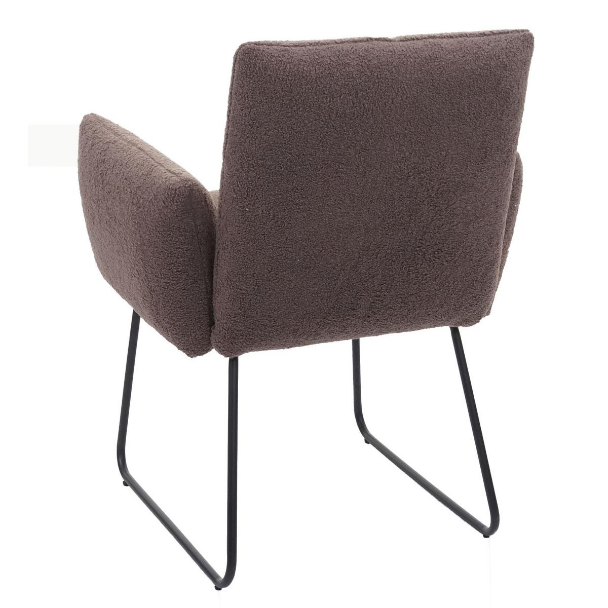 ESSZIMMERSTUHL Braun 6er-Set - Braun, Textil (79/87/52cm) - MCW