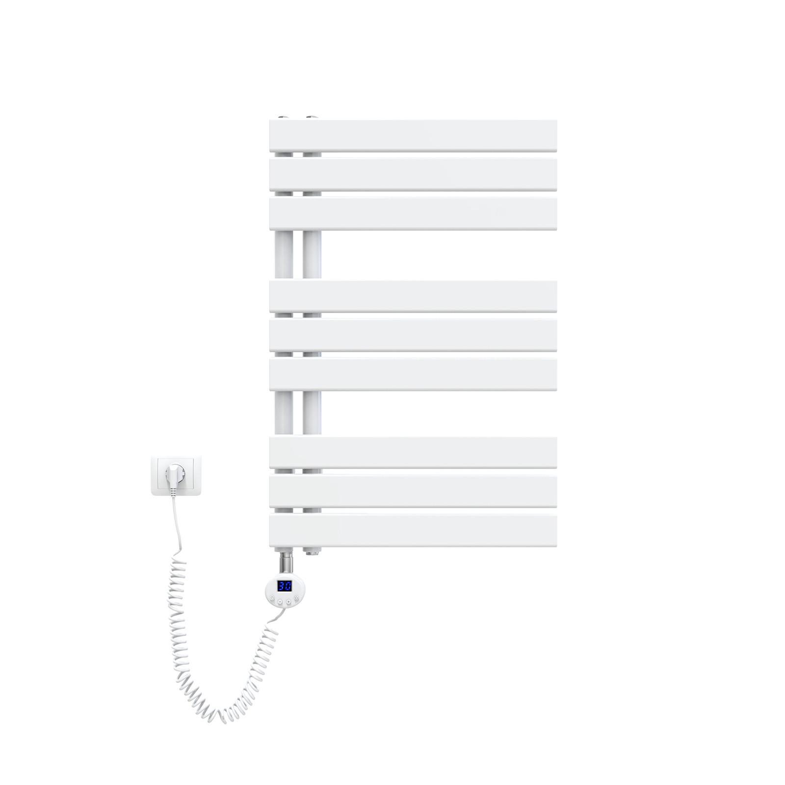 HEIZKÖRPER Elektrisch WLAN Thermostat Weiß 75/50 cm - Weiß, Metall (50/76.2/5.9cm) - EMKE