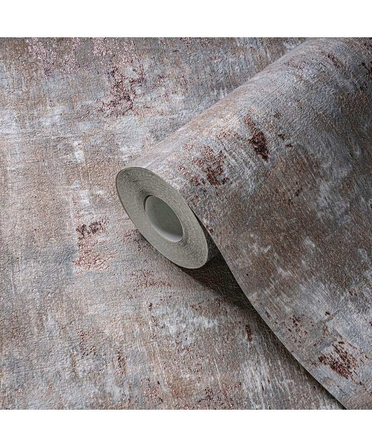 VLIESTAPETE Grau 53/1005 cm - Grau, Textil (53/1cm) - KUNSTLOFT