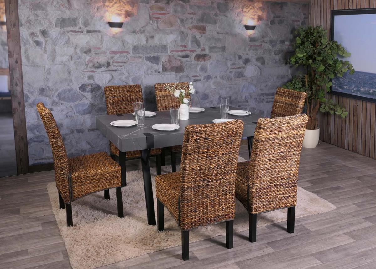 ESSZIMMERSTUHL Dunkelbraun 2er-Set - Dunkelbraun/Braun, Holz (46/96/41cm) - MCW