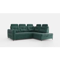 ECKSOFA Wendie - Grün, Holzwerkstoff/Textil (250/200cm) - Fun Möbel