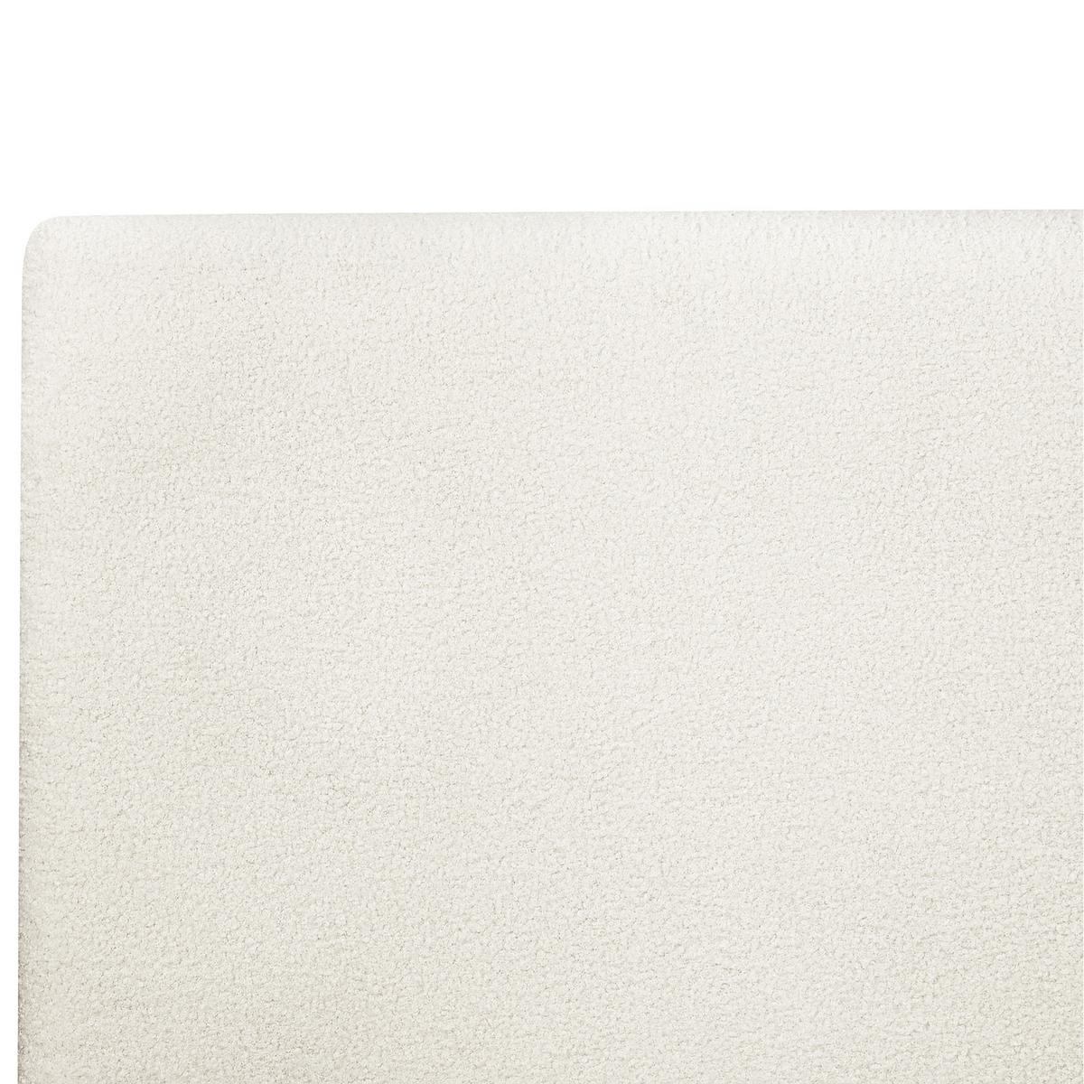 BETT 180/200 cm Dunkelbraun Zen - Dunkelbraun/Weiß, Holzwerkstoff (180/200cm) - Beliani