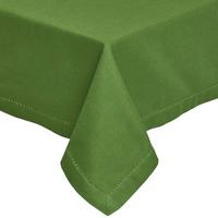 TISCHDECKE olivgrün 137/137 cm, 100% Baumwolle - Olivgrün, Textil (137/137cm) - Homescapes