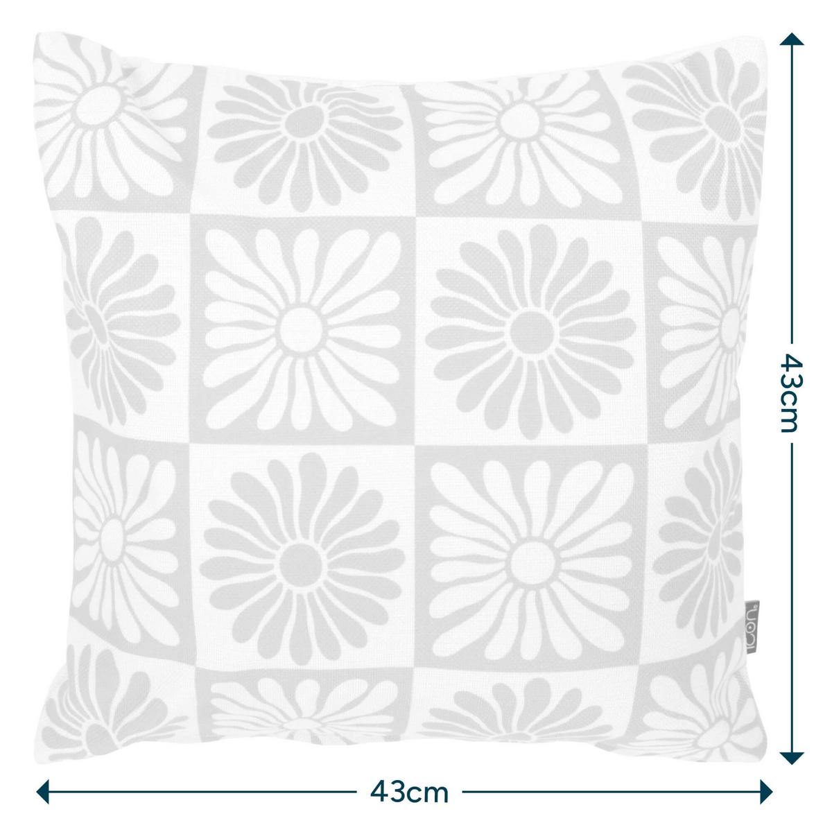 OUTDOORKISSEN 4er Set - Gelb, Textil (43/43cm) - icon