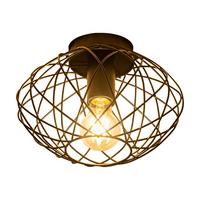 DECKENLEUCHTE Ladner 25/25/17.5cm - Schwarz, Metall (25/25/17.5cm) - Nettlife
