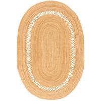 NATURFASER TEPPICH JUTE SALSA MODERN - Beige, Textil (160/230cm) - Pergamon