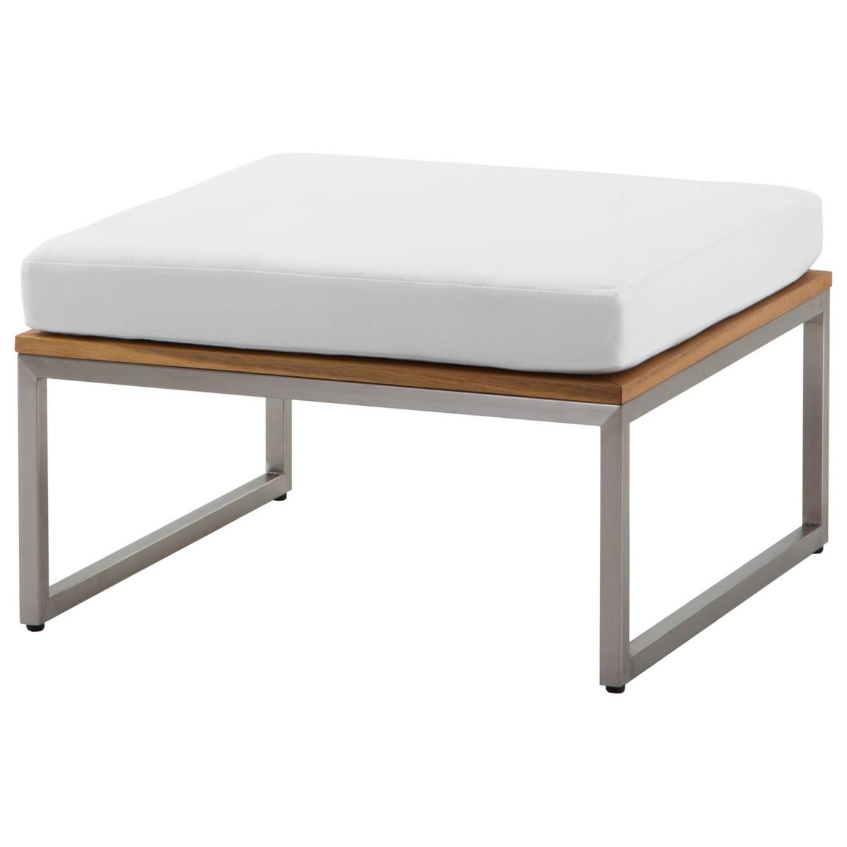 LOUNGE-SET 4-sitzer Akazienholz Hellbraun Bermuda - Hellbraun, Holz - Beliani