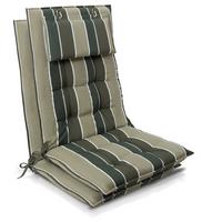 HOCHLEHNER Sun-HL 119x50x8cm Grün-Gestreift (2tlg) - Grün, Textil (50/120cm) - Beautissu 