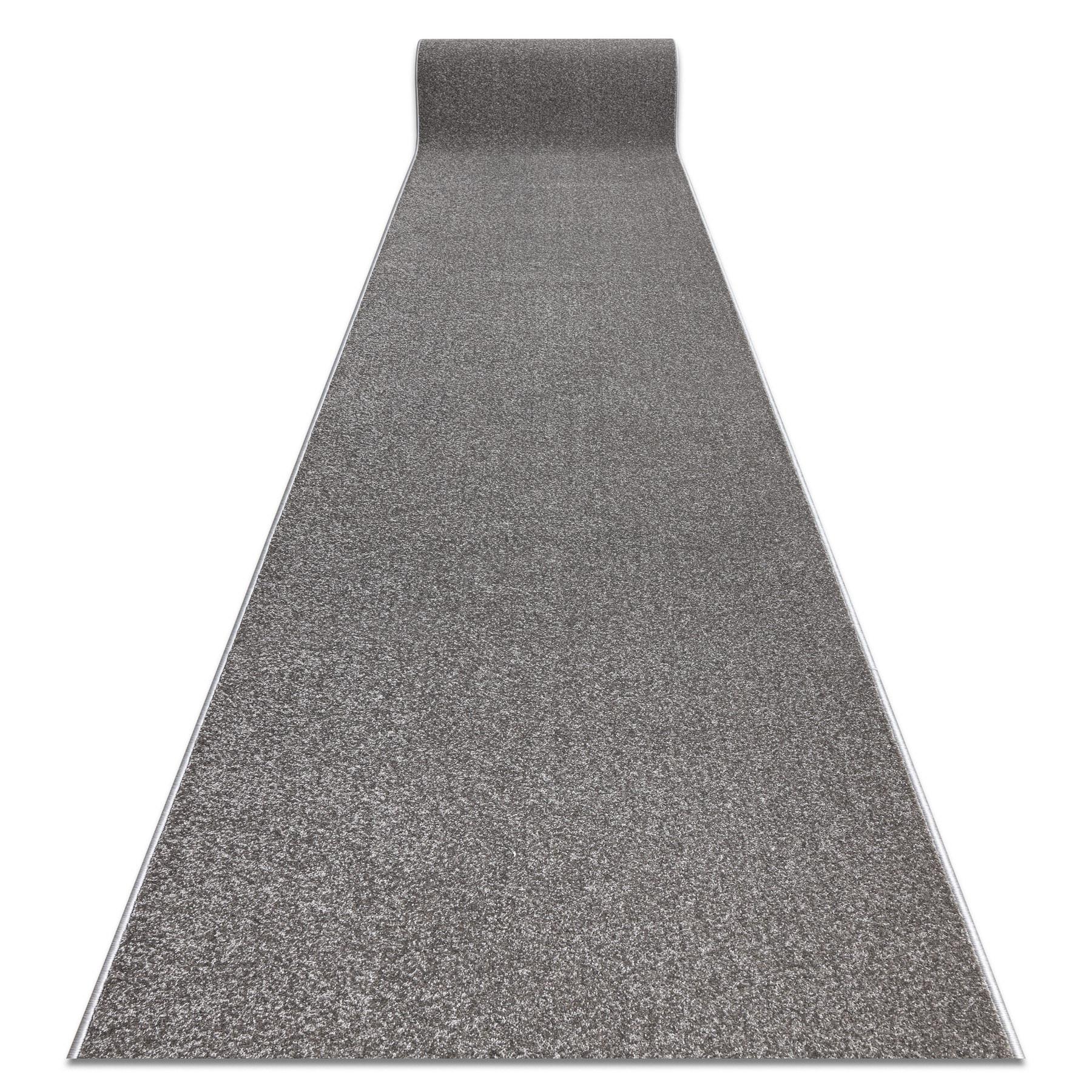 LÄUFER KARMEL Glatt, 60/270 cm - Grau, Textil (60/270cm) - rugsX