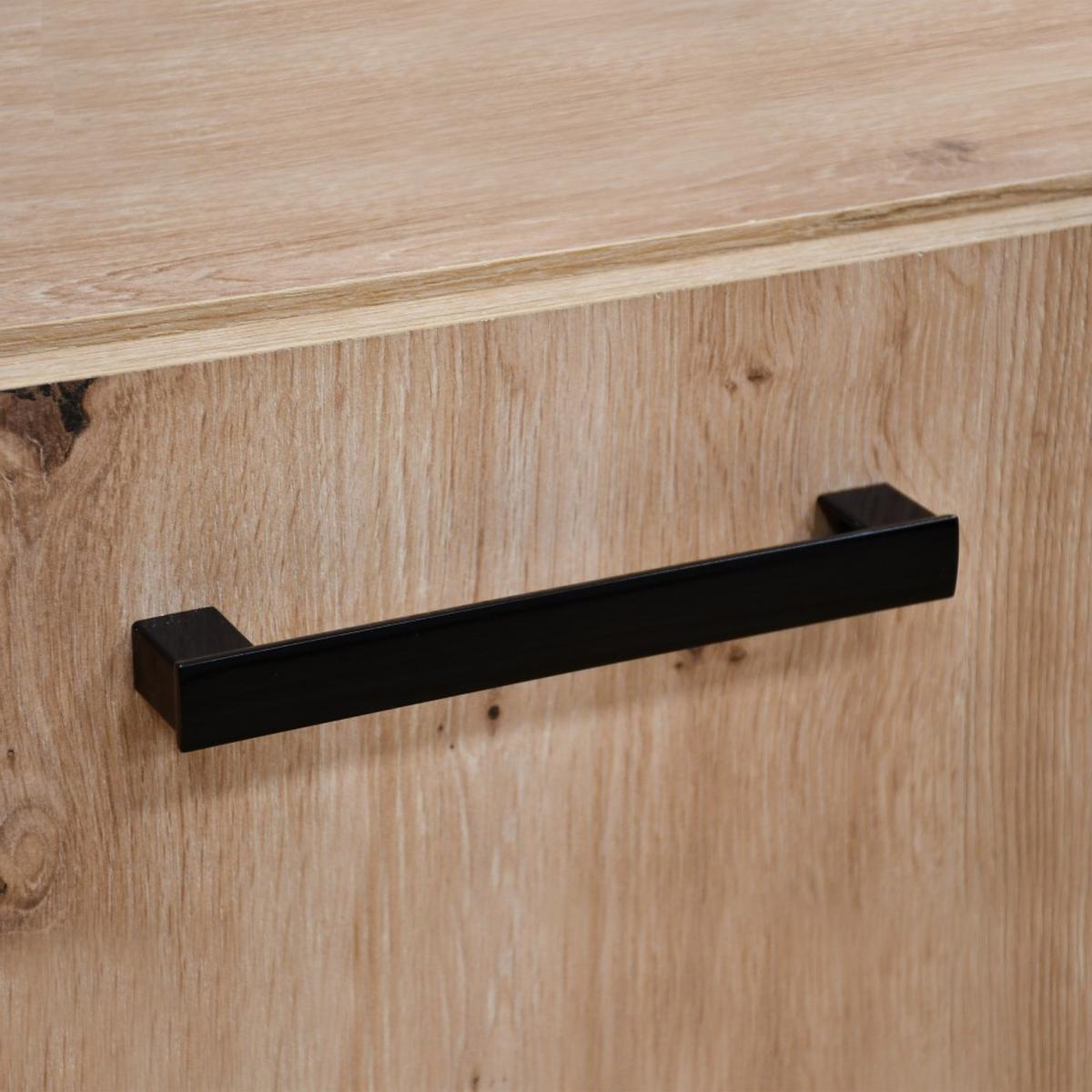 DREHTÜRENSCHRANK Trend, mit Schubladen, Graphit - Schwarz/Graphitfarben, Holzwerkstoff (90/180/50cm) - Beautysofa